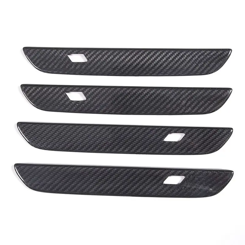 

For BMW 4 Series G26 2022 Dry Carbon Fiber Car Outer Door Handle Cover Trim Decorative Sticker Exterior Spare Parts-A02G
