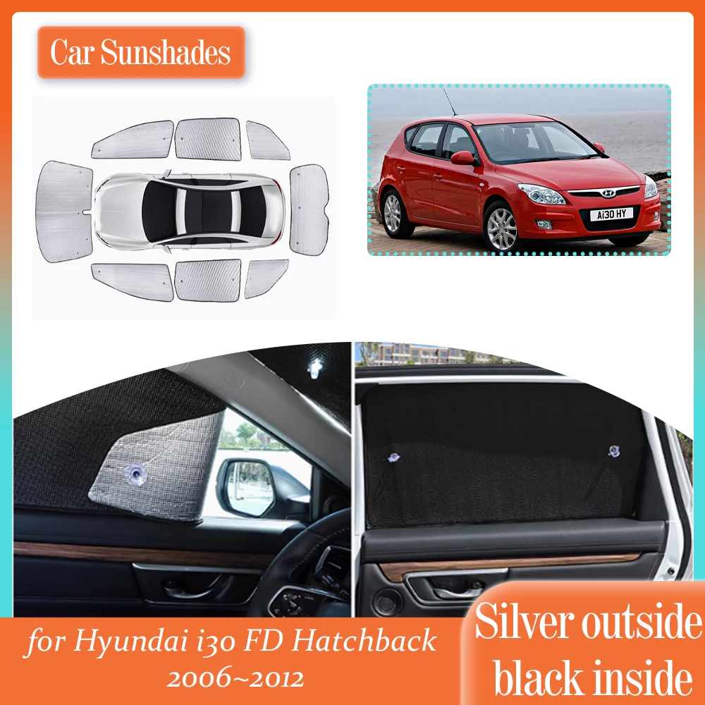 

Car SunShade for Hyundai i30 FD Hatchback 2006~2012 2007 2008 Roof Windows Sun Visor Windshield Curtain Cover Sunroof Accessorie