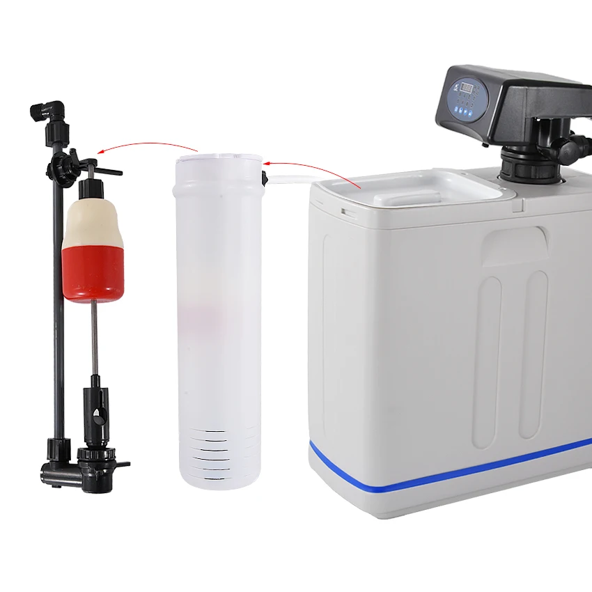 Home water softener  remove scale anti scaling water purification Resin filling capacity 8L Time type + made of resin