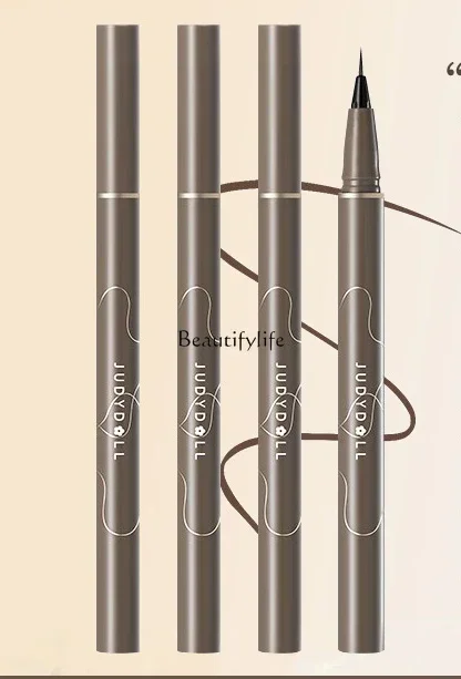 

Accurate Description Extremely Fine Liquid Eyeliner Quick-Drying Waterproof Not Smudge Novice Brown Ultra-Fine