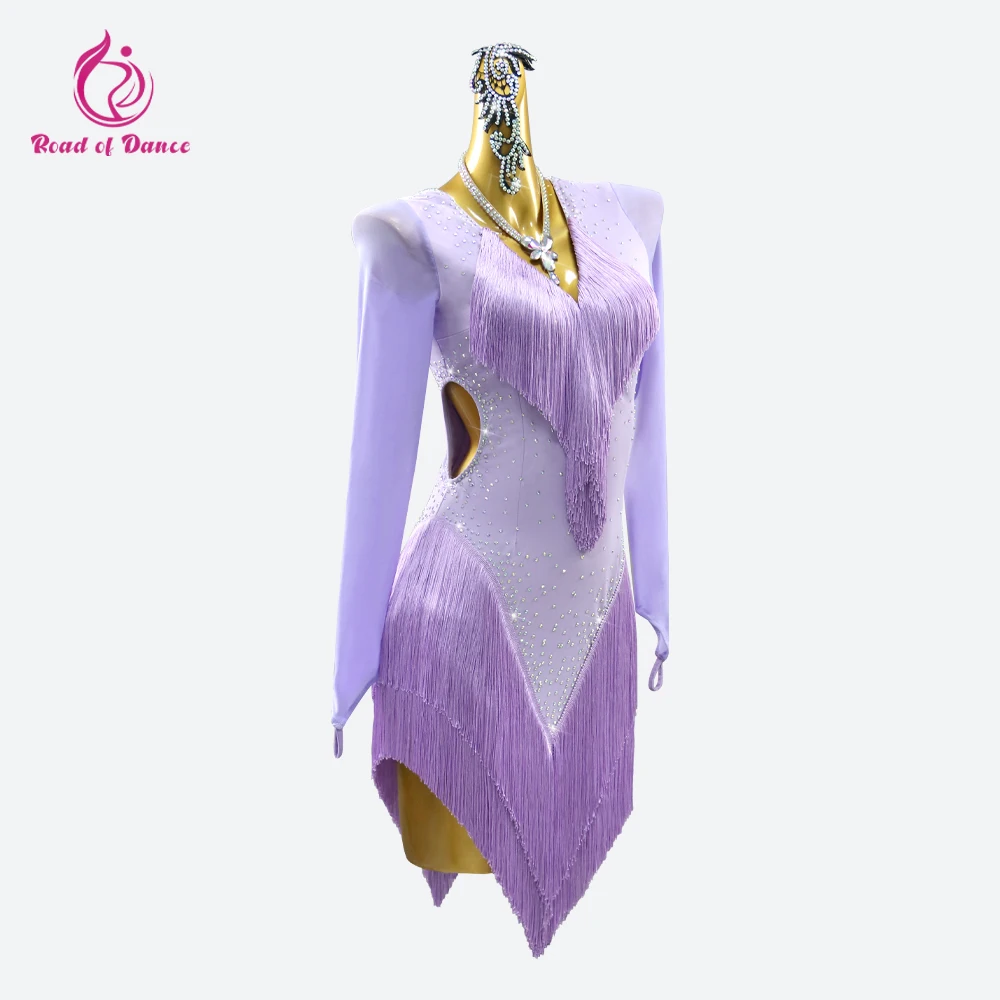 Vestido para mulheres roupas de prática de dança latina traje de festa de salão criança saia esportiva nova menina elegante sexy terno de desempenho de palco