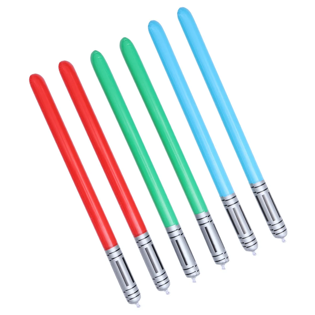 インフレータブルコスプレソード 6本 大型膨らませるおもちゃ 男の子 女の子 パーティーギフト 戦争ゲーム 誕生日プレゼント ジャンボプレイ機器