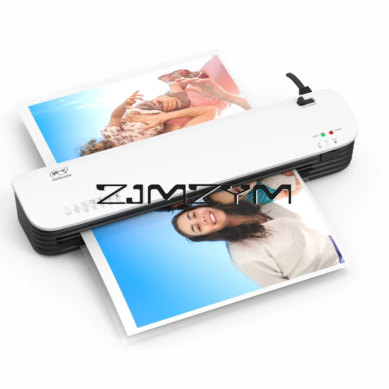 SL399 A3/A4 Pouch Laminating Machine Portable Home Laminator Quick Preheat For Photo Document Contract Keeping Office Supplies