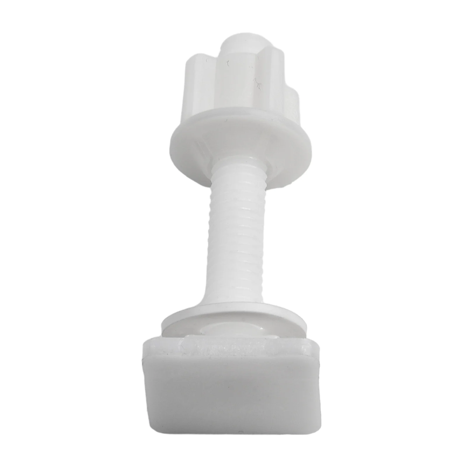 Tornillo de bisagra de asiento de inodoro, Kit de tornillos de reparación práctica de plástico, accesorios de montaje, nuevo
