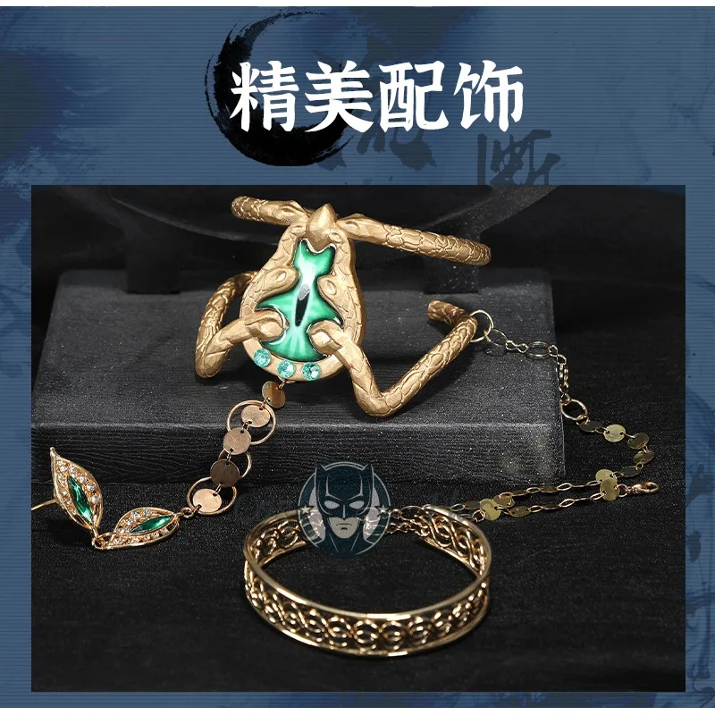 Naraka: Bladepoint Viper Ning أزياء تنكرية موحدة لحفلات الهالوين وحفلات الكرنفال وأعياد الميلاد ملابس لعب الأدوار للنساء