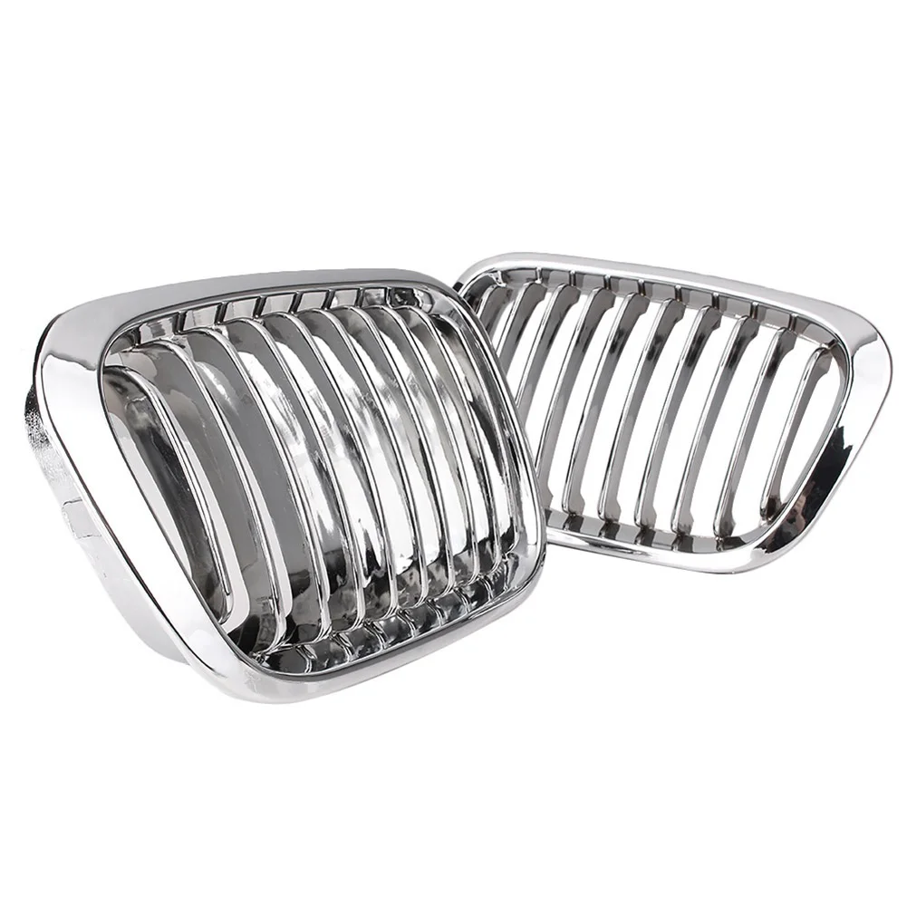 Передняя решетка почек для BMW E46 4D Sedan 320i 323i 325i 328i 330i 1998 1999 2000 2001 Chrome