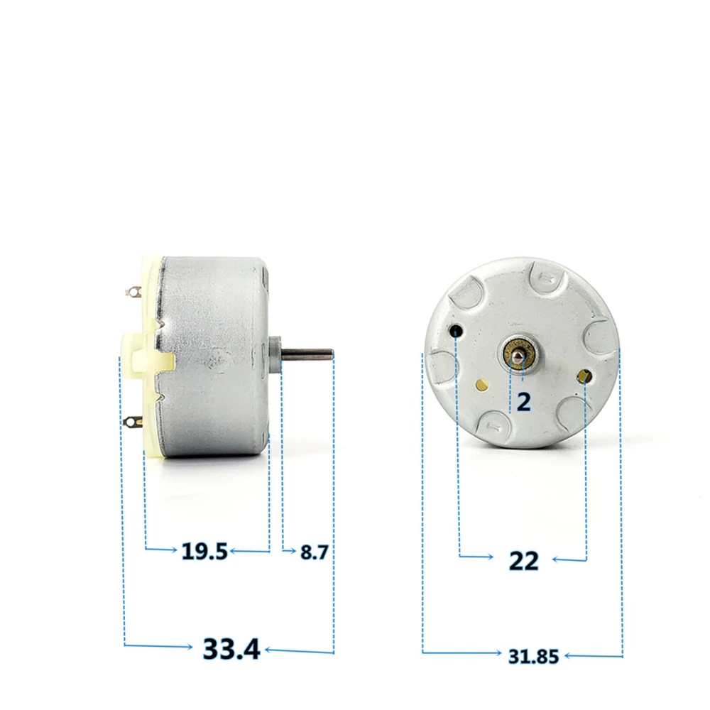 Mabuchi RF-500TB-14415 Motor DC 3V 5V 9V 12V 3700RPM Precious Metal Brush Engine for Automatic Aroma Sprayer