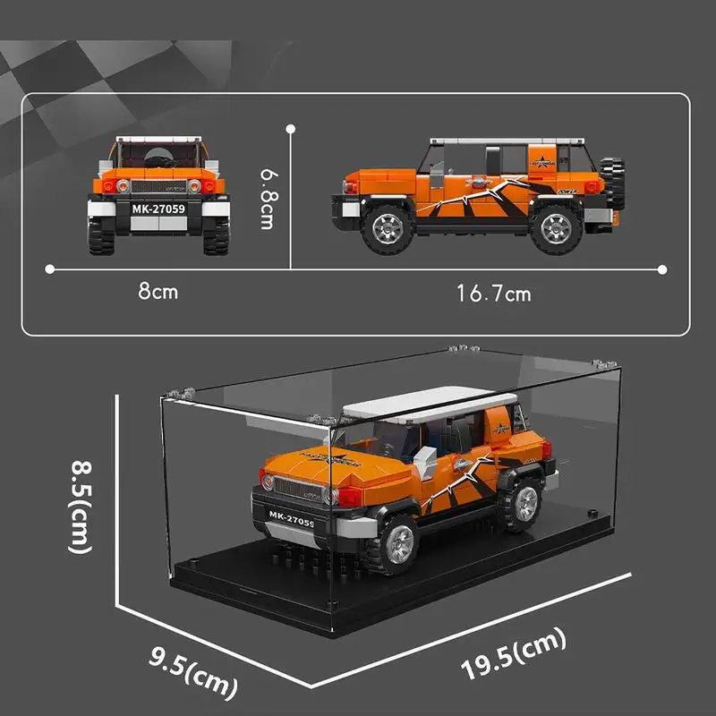 التقنية Moc سيارة المدينة سرعة السيارات الرياضية سباق المركبات اللبنات الطوب ألعاب البناء التعليمية #5