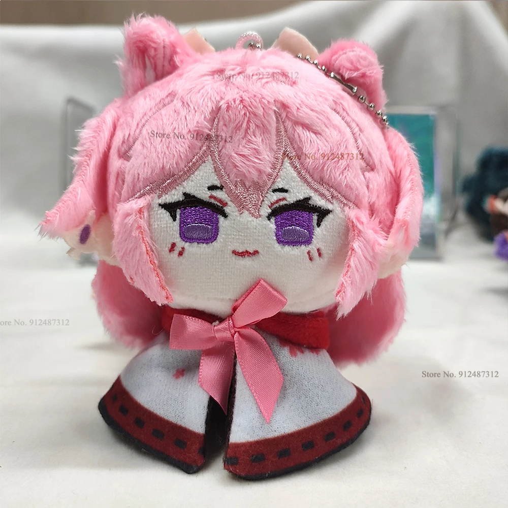 12cm Game Impact Plush Venti Xiao Arataki Itto Tartaglia HuTao Kazuha Albedo Raiden Shogun Dolls Pendants Keychains For Gift