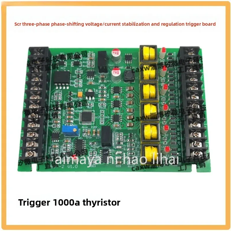 3 Phase Thyristor Phase-shifting Trigger Board Driver Closed-loop Voltage Stabilizing Current Limiting SCR Module Control