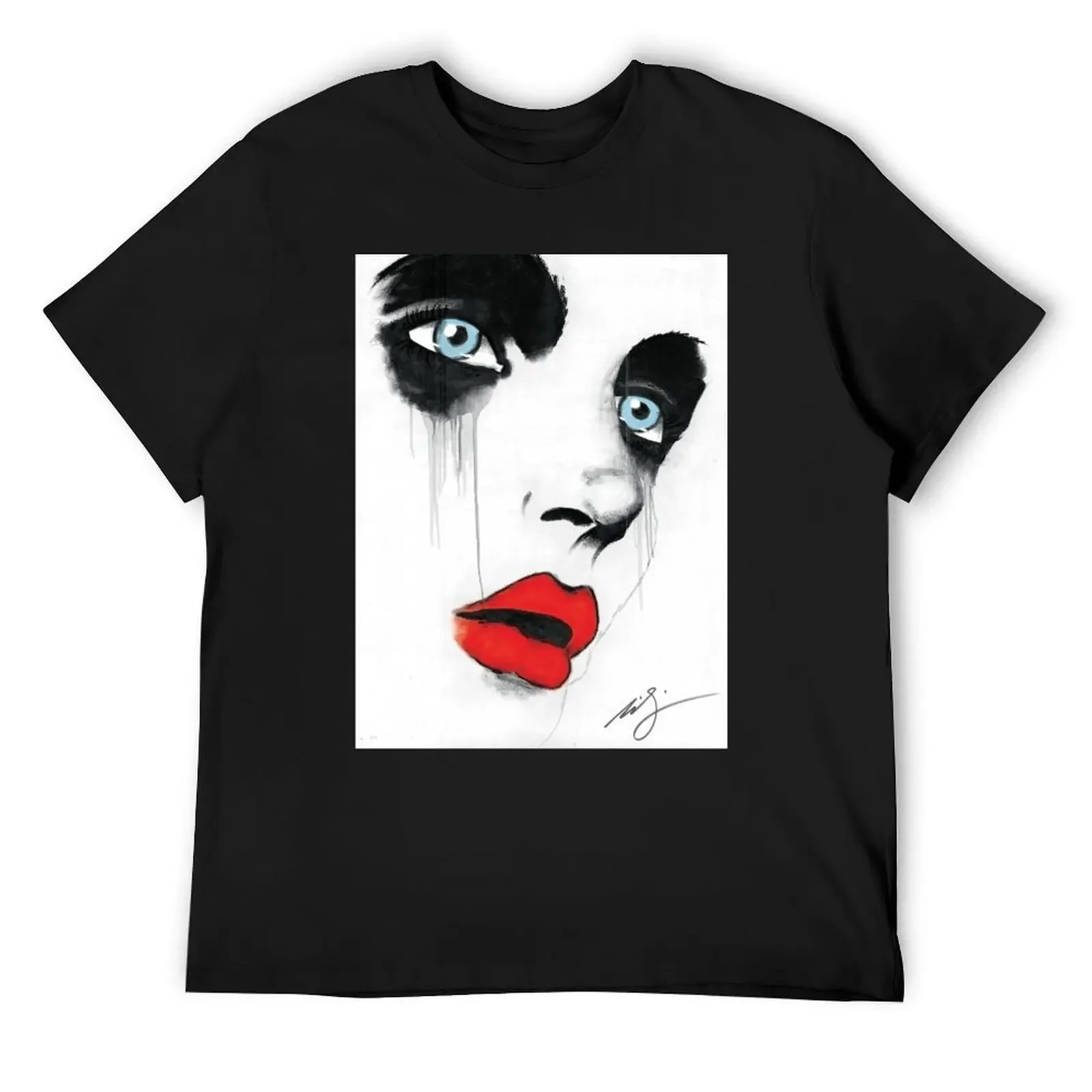 

Simply Eyes & Lips T-Shirt essential t shirt vintage clothes Luxury man anime stuff men workout shirt