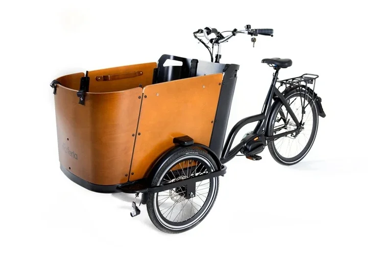 Bafang M400 36V 250W Mid drive Cargo Bike with 36V 17.5AH Lithium Battery Electric Cargo Bike