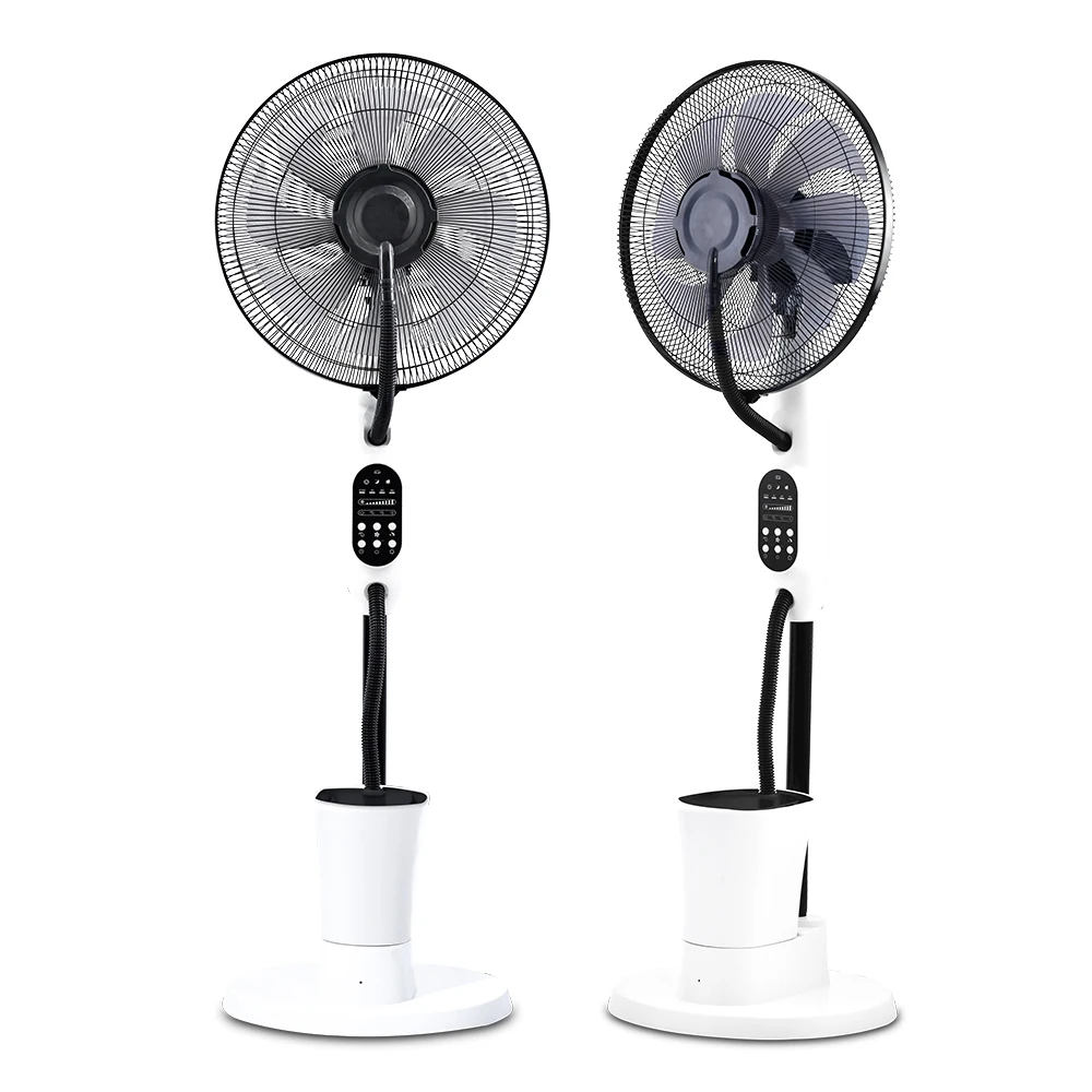 New Design Plastic Household Cheap Price Heavy Duty Outdoor Industrial 16inch Mist Fan Water Outdoor Mist Fan