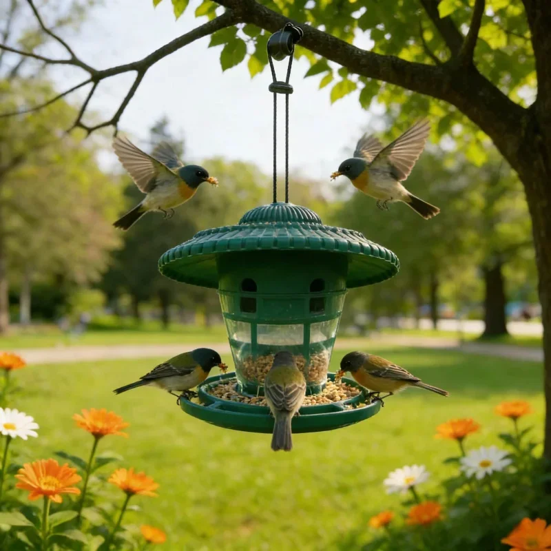 outdoor-automatic-large-capacity-leak-proof-hummingbird-feeder-hanging-telescopic-bird-feeding-artifact-attracting-bird-supplies