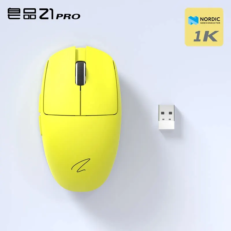 Zopin-ワイヤレスゲーミングマウスz1Pro,4K,3モード,paw3395, 2.4g