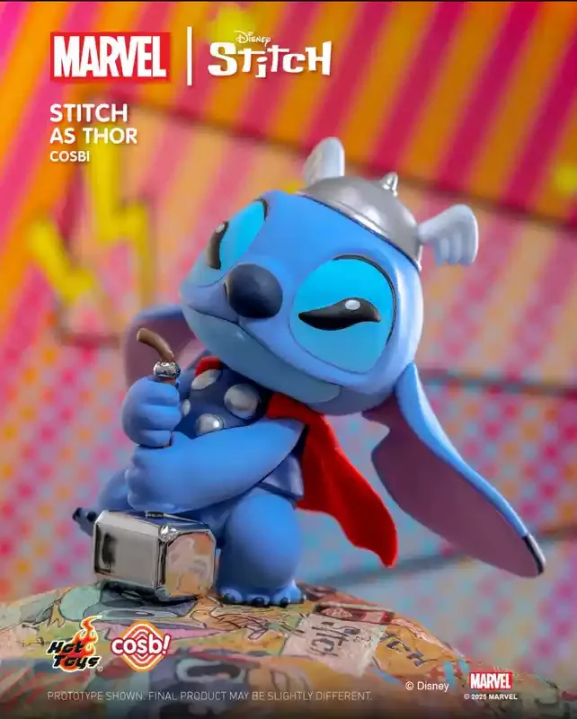 cosbiマーベル×スティッチ 3個未開封ボックス Stitch Marvel COSBI Collection Series Confirmed Blind Box Figure