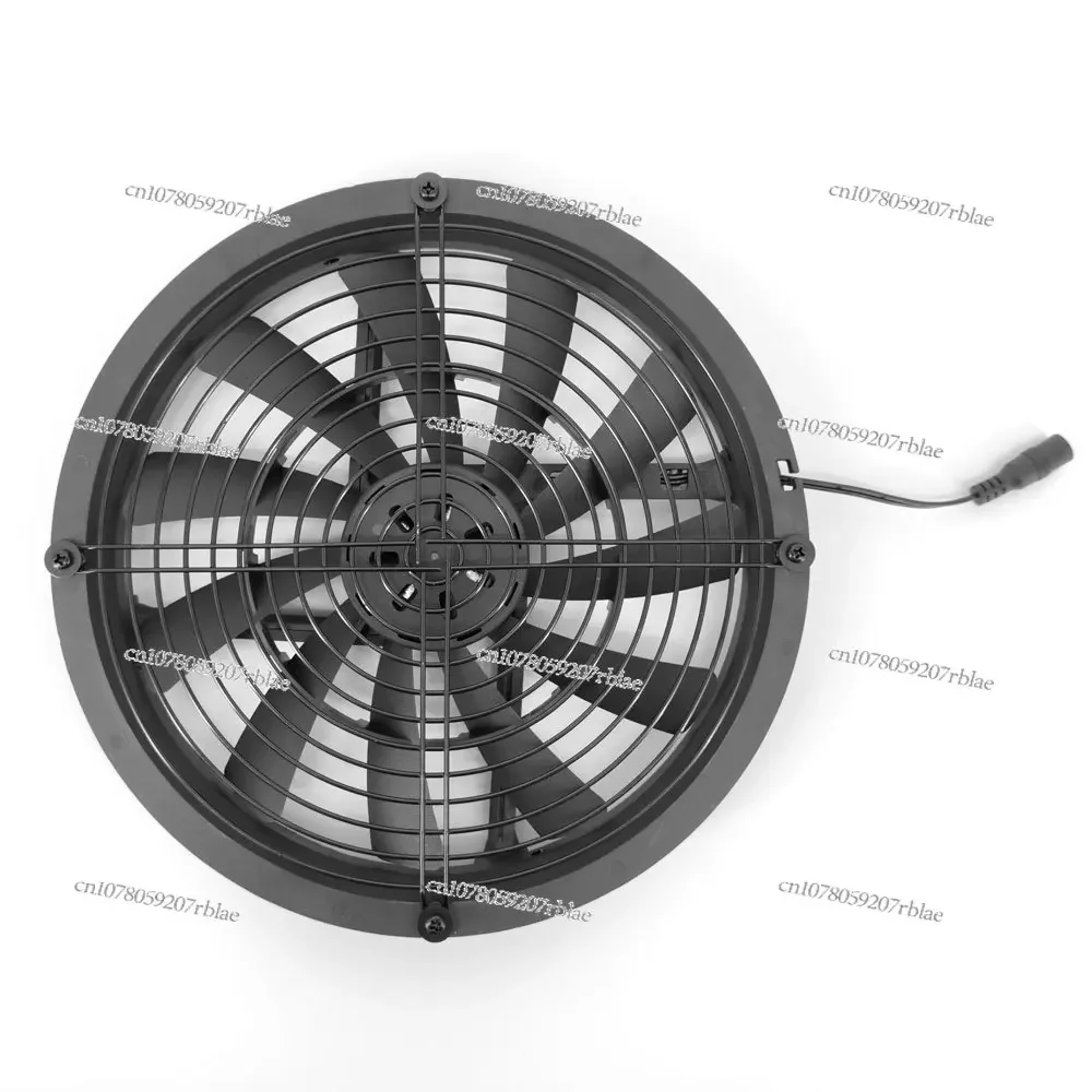 Single crystal 12W12v round exhaust fan, solar fan set Solar Panel Power