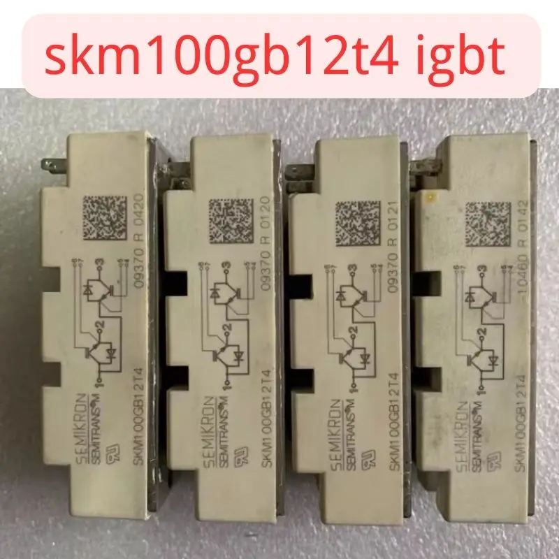 

Second-hand SKM100GB12T4 igbt module in good working condition