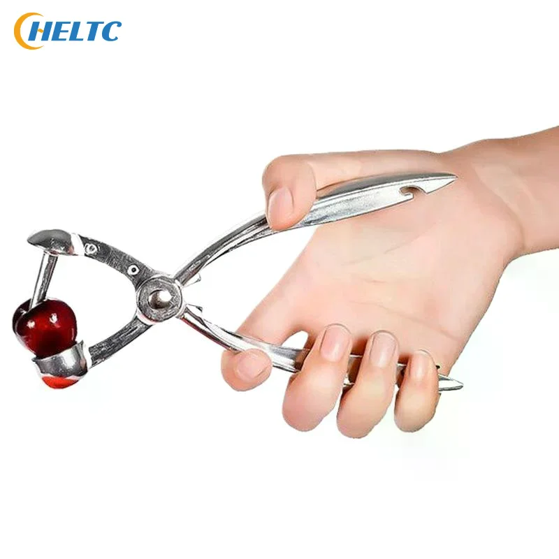 Zinc Alloy Olive Cherry Pitter Quick Pit Removal Ergonomic Grip For Baking Jam Making