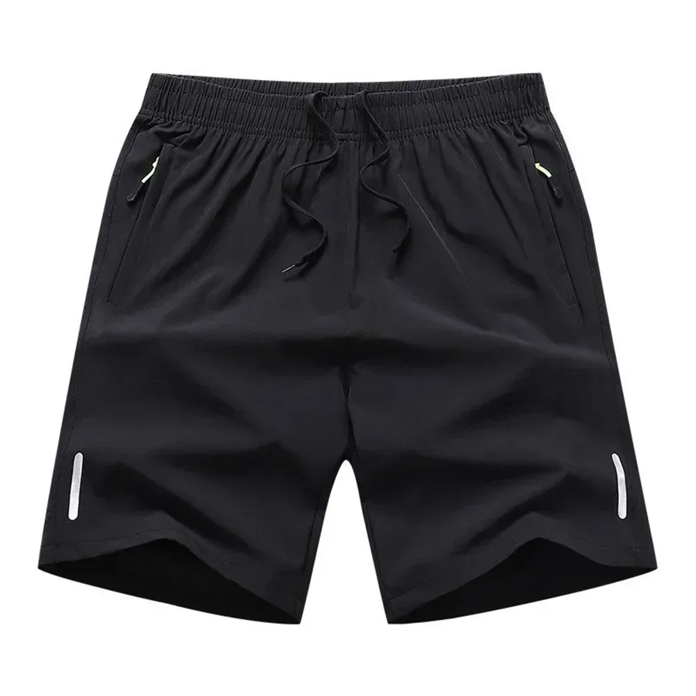 

Black Mens Casual Shorts Comfortable Beach Shorts For Men Fitness Casual Running Pants Men's Sports Apparel Regular Length