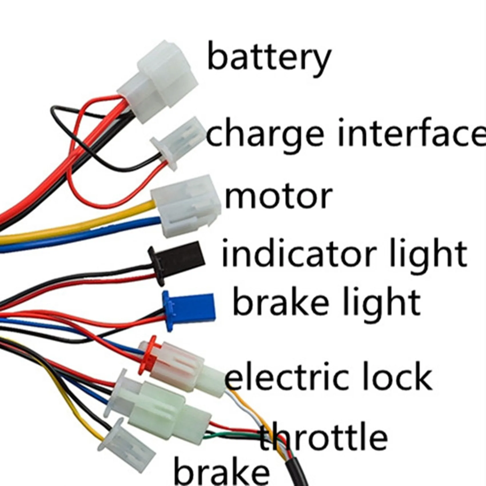 [NEW!ABAG】 Electric Bike Scooter Accessories Motor Brushed Controller & Throttle Twist Grip 24V 250W For Electric Scooter Bicycl