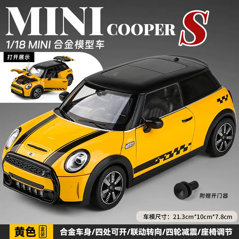 1:18 BMW MINI Cooper S F56 Luxury Sports Hatchback Alloy Metal