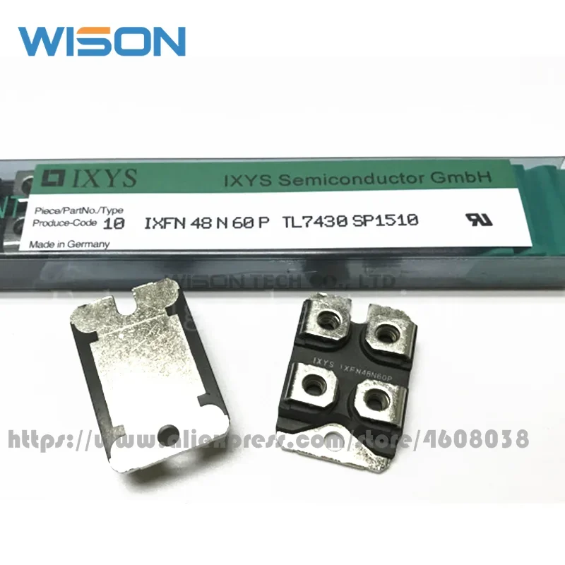 IXFN48N50 IXFN48N50Q IXFN48N60P IXFN48N60 IXFN48N50U2 IXFN48N50U3 IXFN48N55ใหม่ HiPerFET Power MOSFETs โมดูล