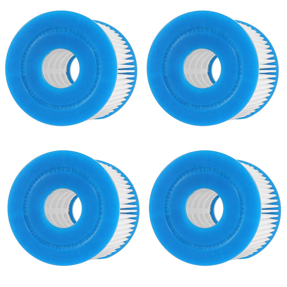 

4Pcs Pool Filter Cartridge Replacement High Efficiency Water Cleaning Tool for Swimming Pool Pump System Maintenance