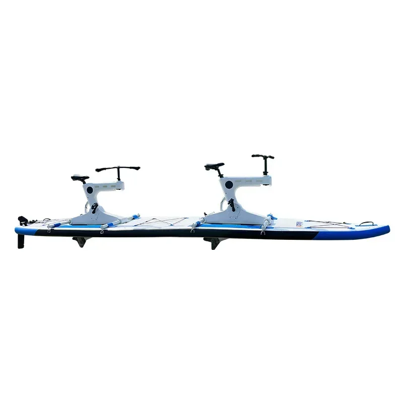 

Double SUP Inflatable Pedal Boat Foldable Portable Pedal Fishing Boat