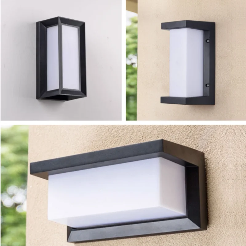 

Modern LED Wall Lamp Warm Light Plastic Body Indoor Sconce for Home Bedroom Living Room Hallway Staircase Decor Lighting Fixture