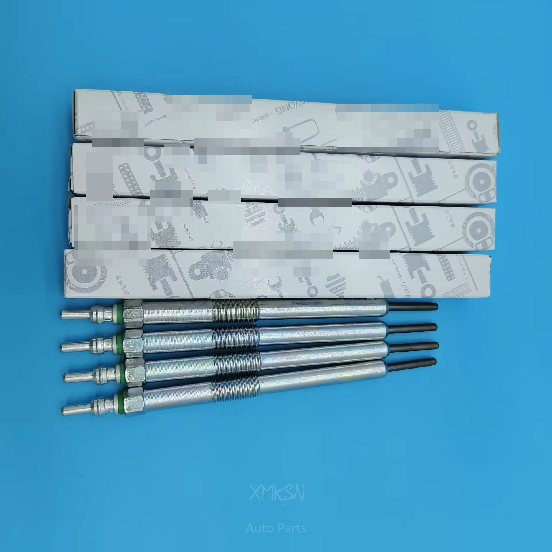 

4pcs Glow Plug Engine WiringFor Ssangyong Actyon Kyron Rexton Rodius/stavic 6651590201