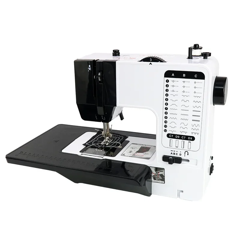 738 Integrated Electric Sewing Machine Multi-Functional Automatic Multi-Linear Expansion Table Base Mini Manual Small Household