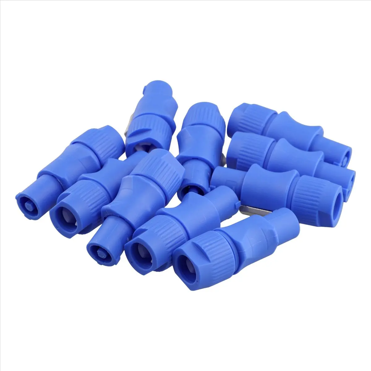 ABAN 10Pcs 3 PIN Male Powercon Connector Signal Input Jack for Beam Light Stage Light Power Input