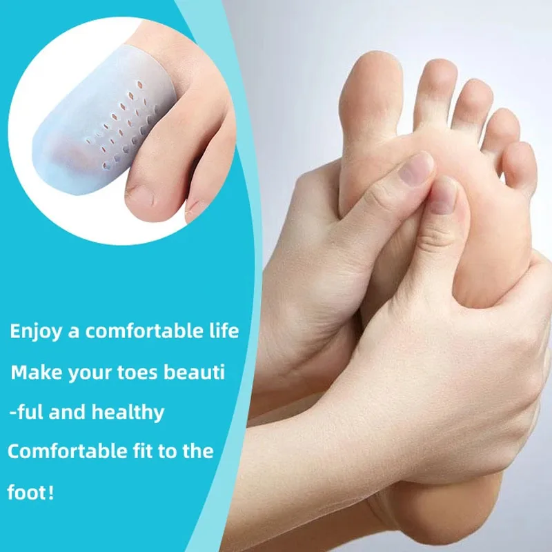 親指プロテクターガード鎮痛用抗摩擦セパレータースリーブ通気性つま先キャップカバー角質水疱ハンマーつま先