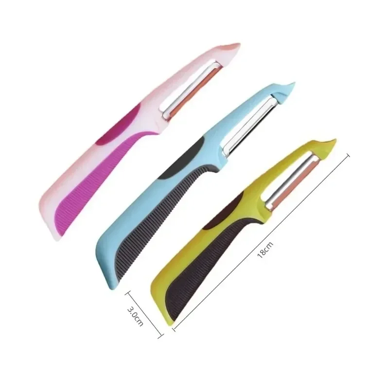 1/2Pcs Household stainless steel multifunctional sugarcane peeler fruit peeler kitchen utensil potato peeler