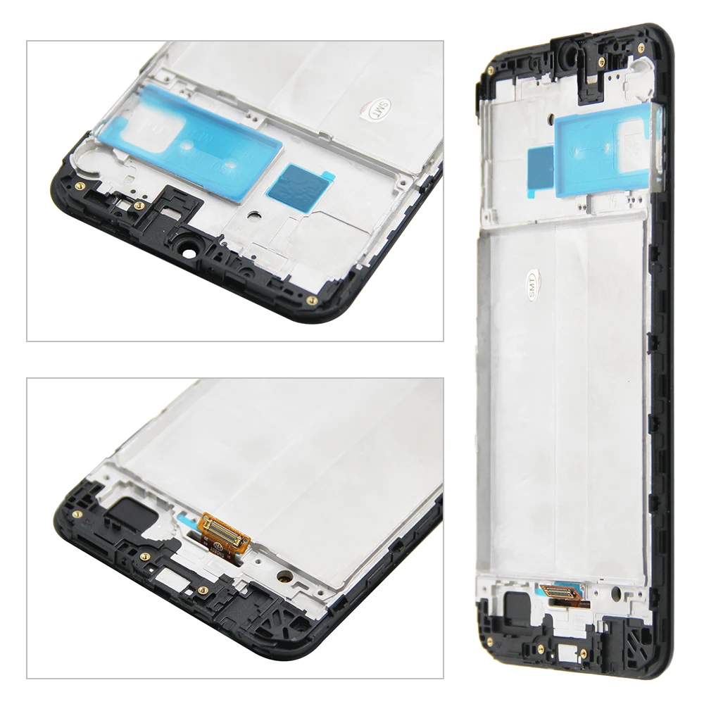 6.4\'\' M31 Display Screen with Frame, for Samsung Galaxy M31 M315 M315F LCD Display Touch Screen Digitizer Assembly Panels