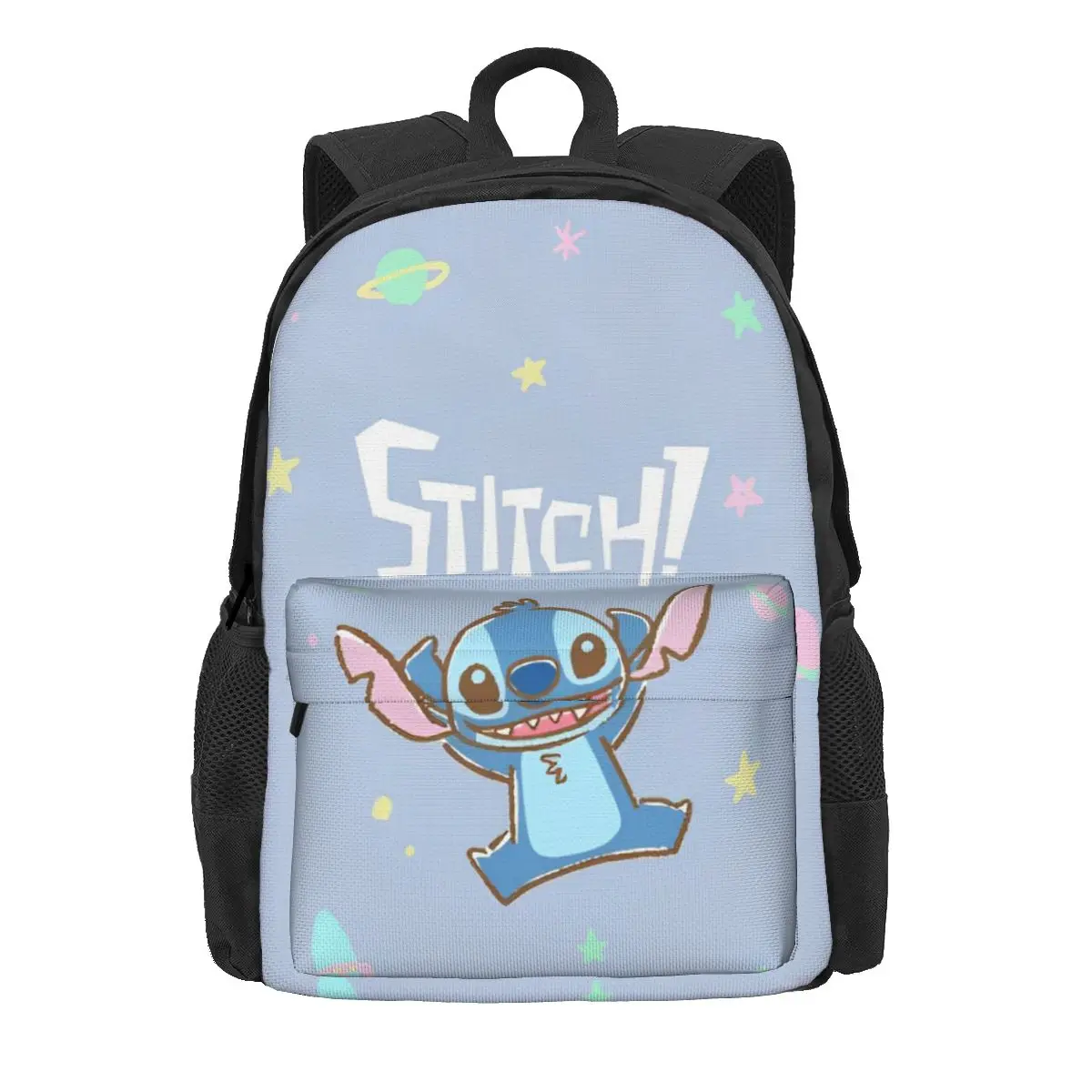 Mochila bonita de Lilo y Stitch para mujer, bolso escolar de moda para niños, Mochila para computadora, bolso de hombro de gran capacidad para niños y niñas