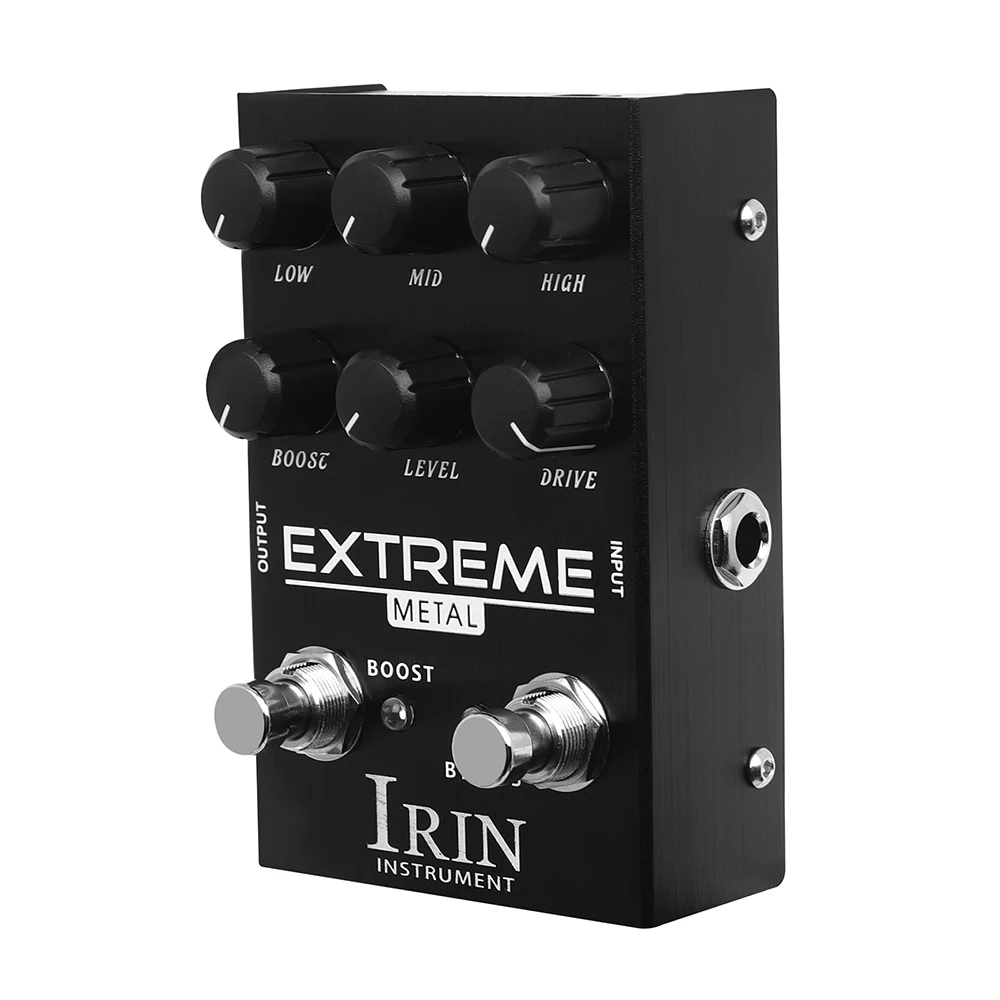 IRIN AN-42 Extreme Metal Distortion Guitar Effect Pedal High Gain Overdrive Electric Guitar Pedal True Bypass with 9V Adapter