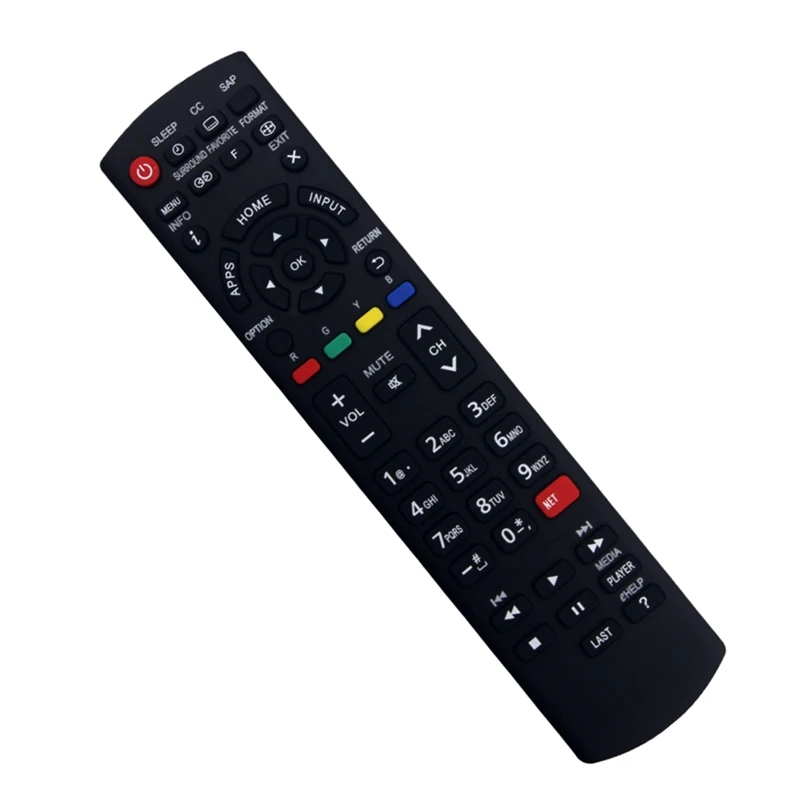 1 Piece N2QAYB000926 Remote Control Black ABS For PANASONIC TV LED LCD Smart HDTV TC-39AS530 TC39AS530U TC-40AS520 TC40AS520U