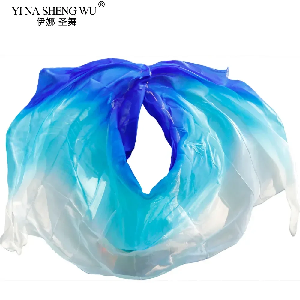 حجاب حريري 100% حجاب للرقص الشرقي تاريفا بيروت كوستم 250*114 سم ألوان متعددة متوفرة حجاب حريري للرقص الشرقي ألوان متدرجة #3