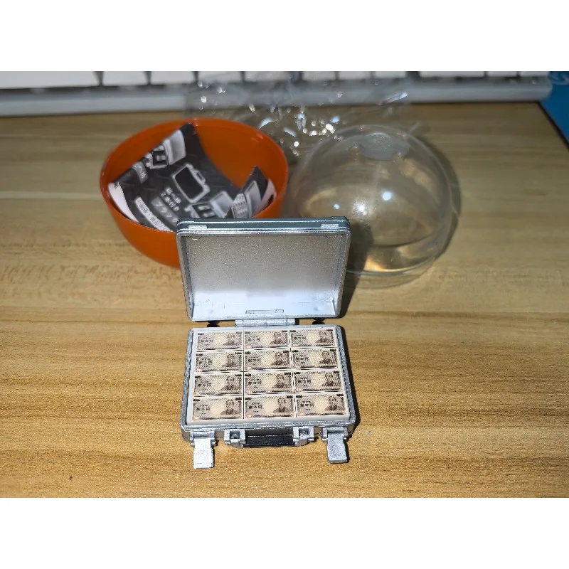 J. Wymarzona japońska Gashapon Kawaii Mini kombinacja walizka figurka miniaturowa kapsułka zabawki akcesoria lalki Anime Gacha