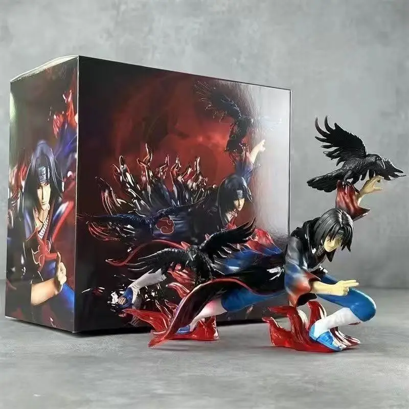 Naruto Anime Figur Uchiha Wiesel PVC Statue Sammlung Desktop Ornament Spielzeug Geschenke