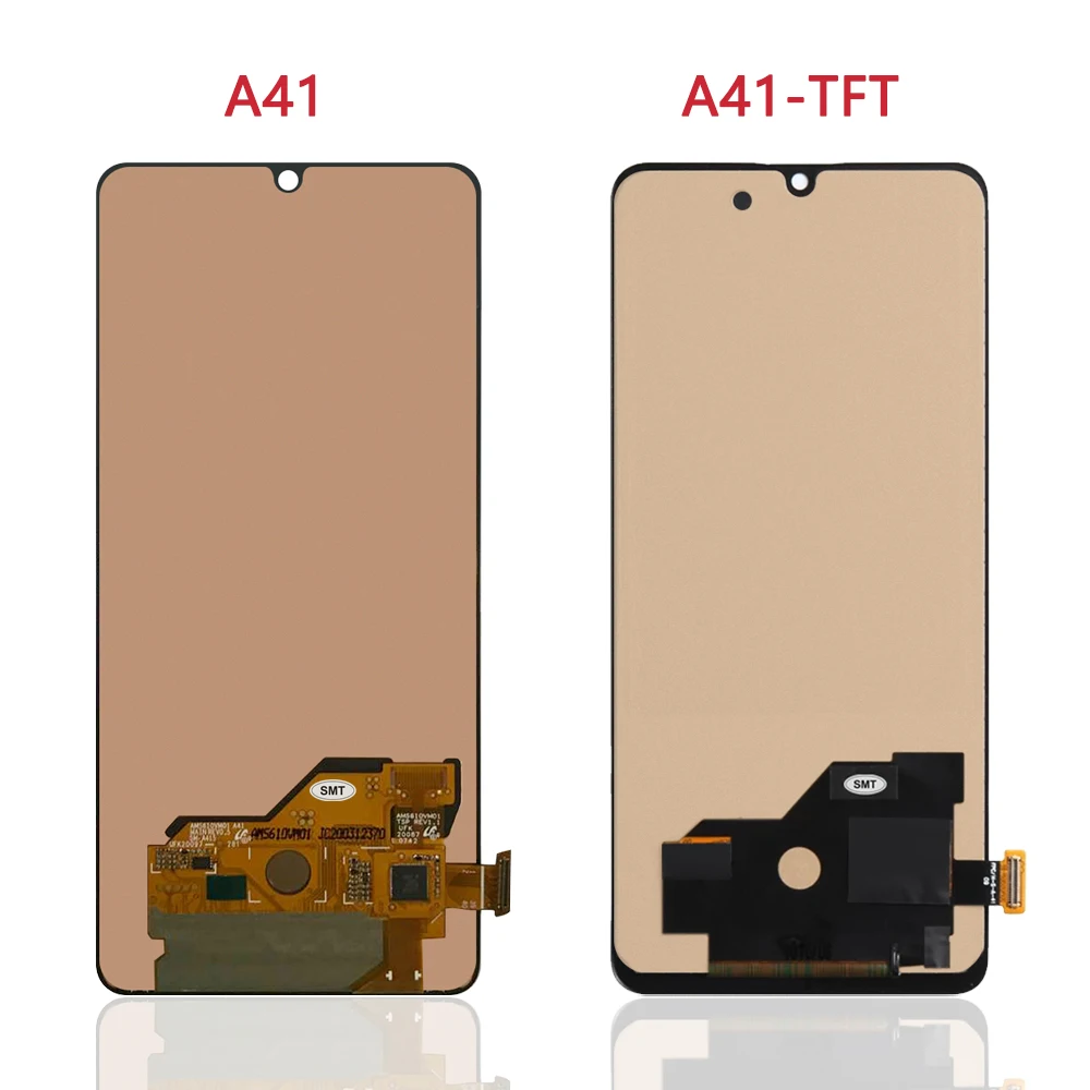 Testado a41 4g para samsung a415 a415f scv48 SC-41A display lcd tela de toque digitador assembléia substituição