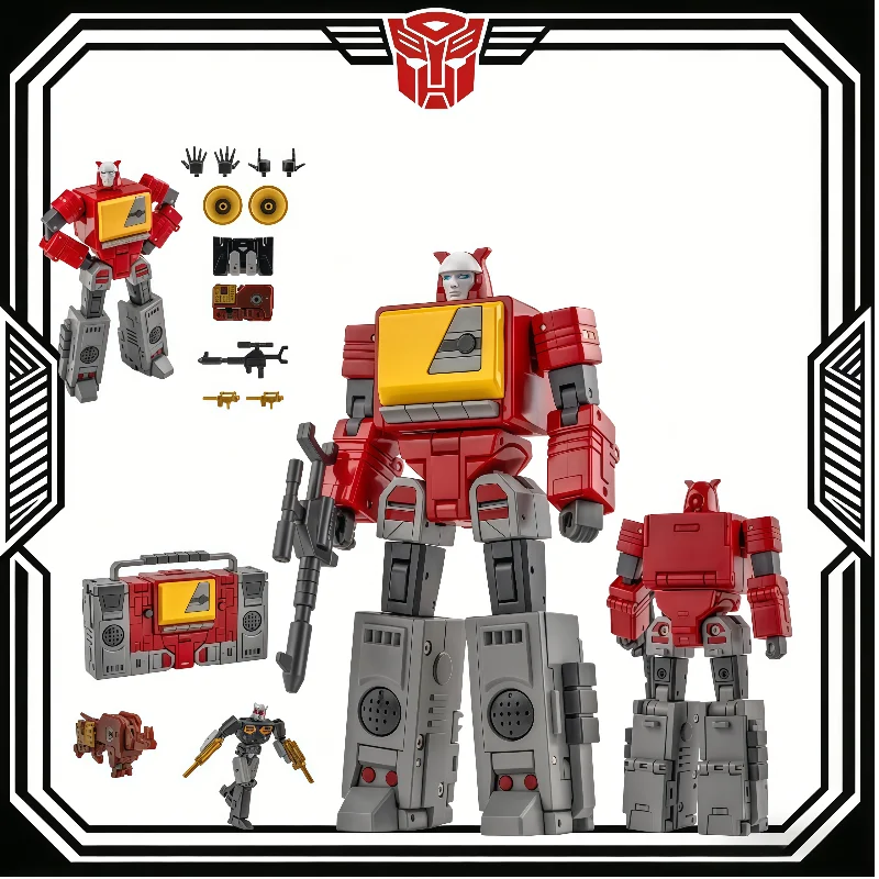 

In Stock Newage NA H62 Louie (Blaster) Legends Scale Transformer Figure with Ramhorn & Eject Cassettes garage kit Gifts Toys