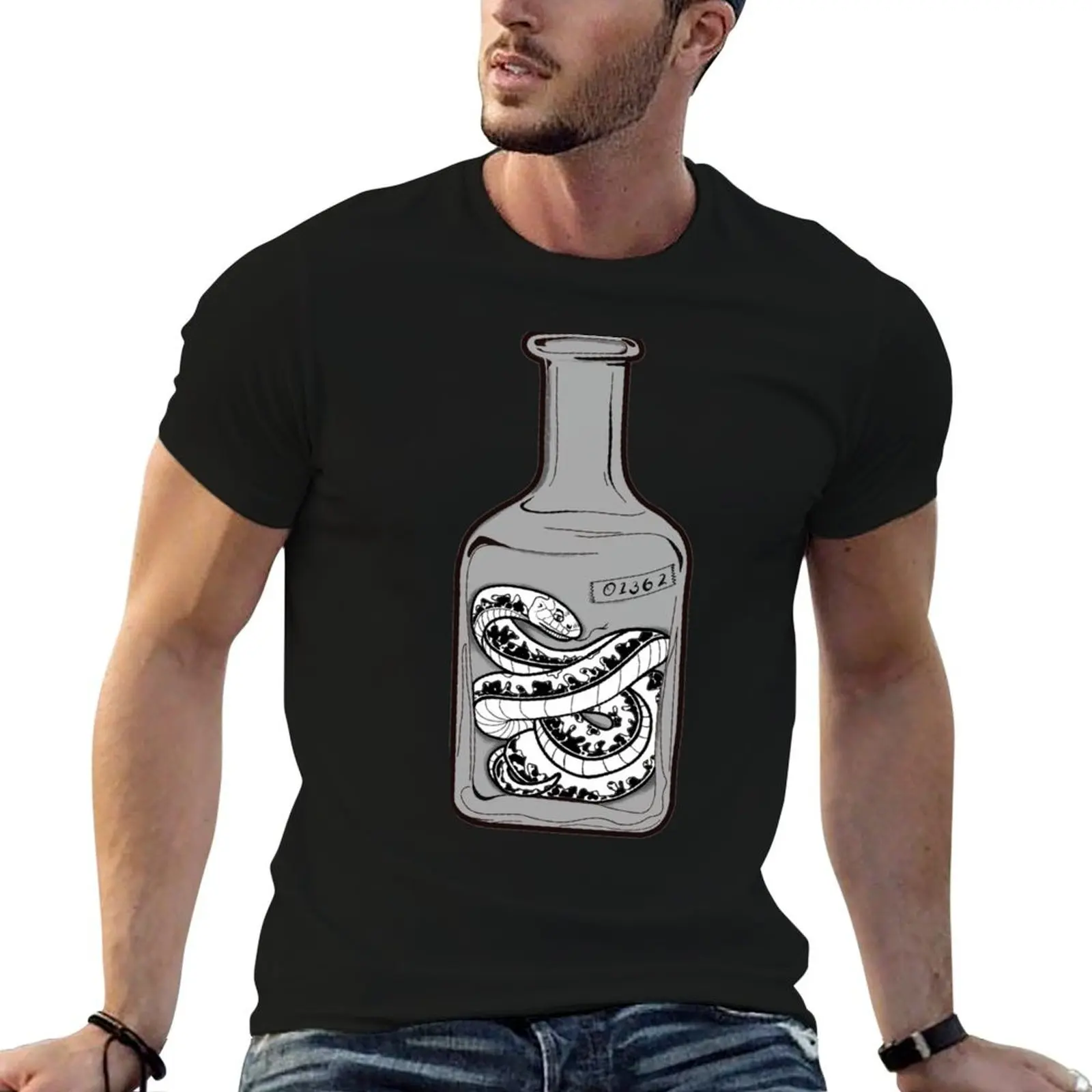 Pickled Snake T-Shirt Casual Streetwear Short Sleeve Tee