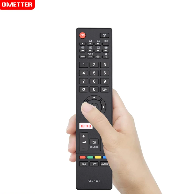 أفضل العروض الجديدة استبدال CLE-1031 التحكم عن بعد لملحقات هيتاشي التلفزيون الذكية ، أسود