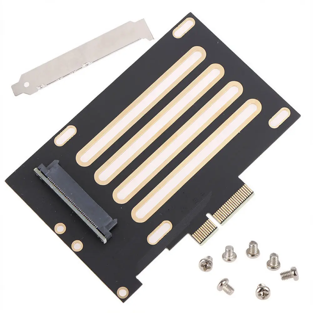 SFF 8639 U2 U3 Adapter PCIe X4 Converter Card For NVMe Solid State Drive Stable Signal Transmission Hardware Accessory Device