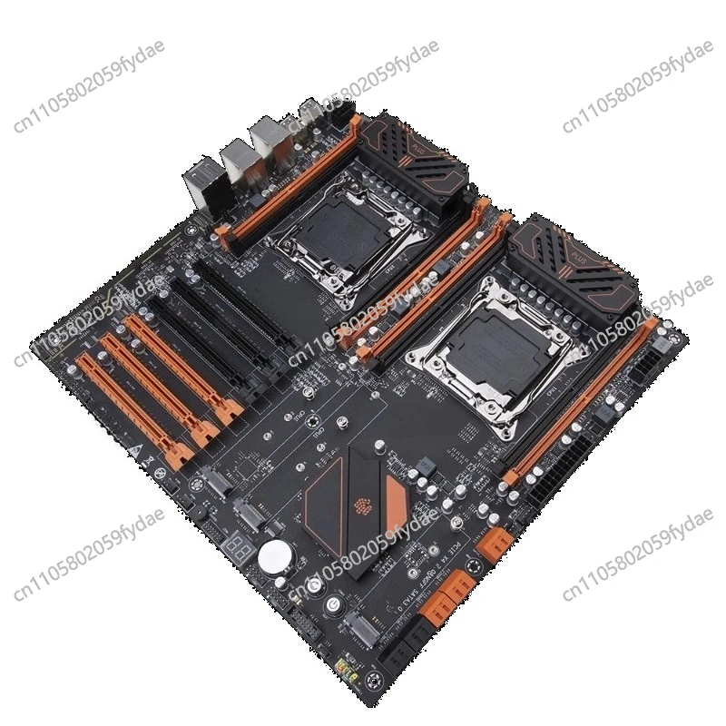 FOR X99 F8D PLUS LGA 2011-3 XEON X99 Motherboard with Intel E5 2680 V4*2 with RECC memory combo kit set