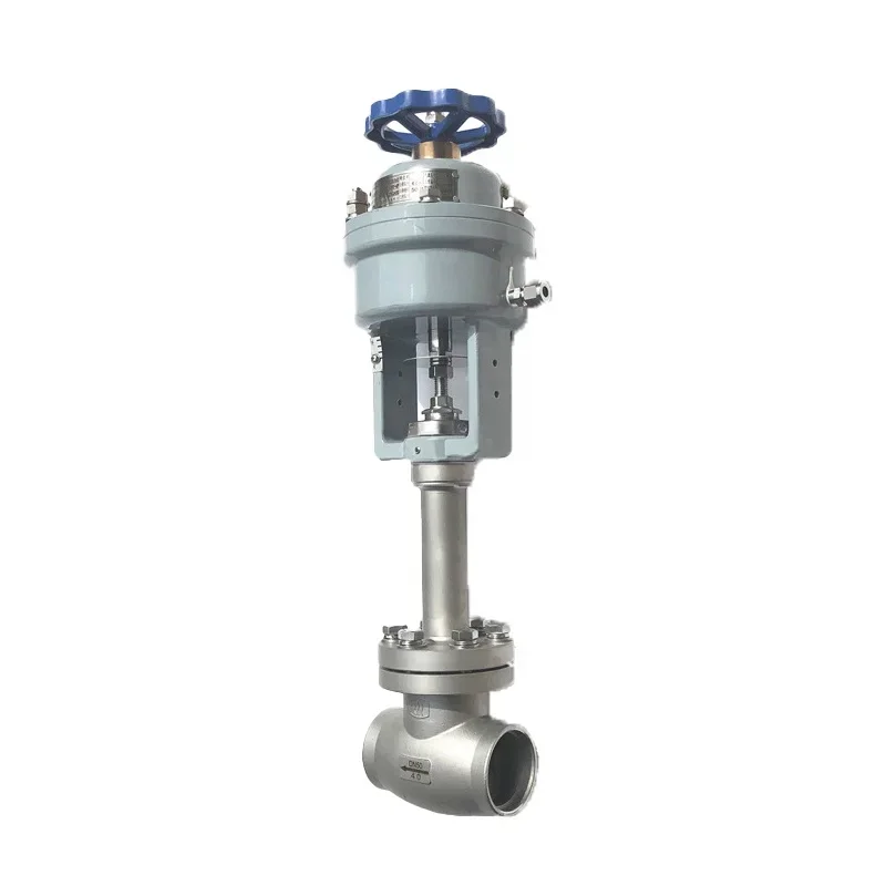 

Pneumatic low temperature emergency cut-off valve globe valve