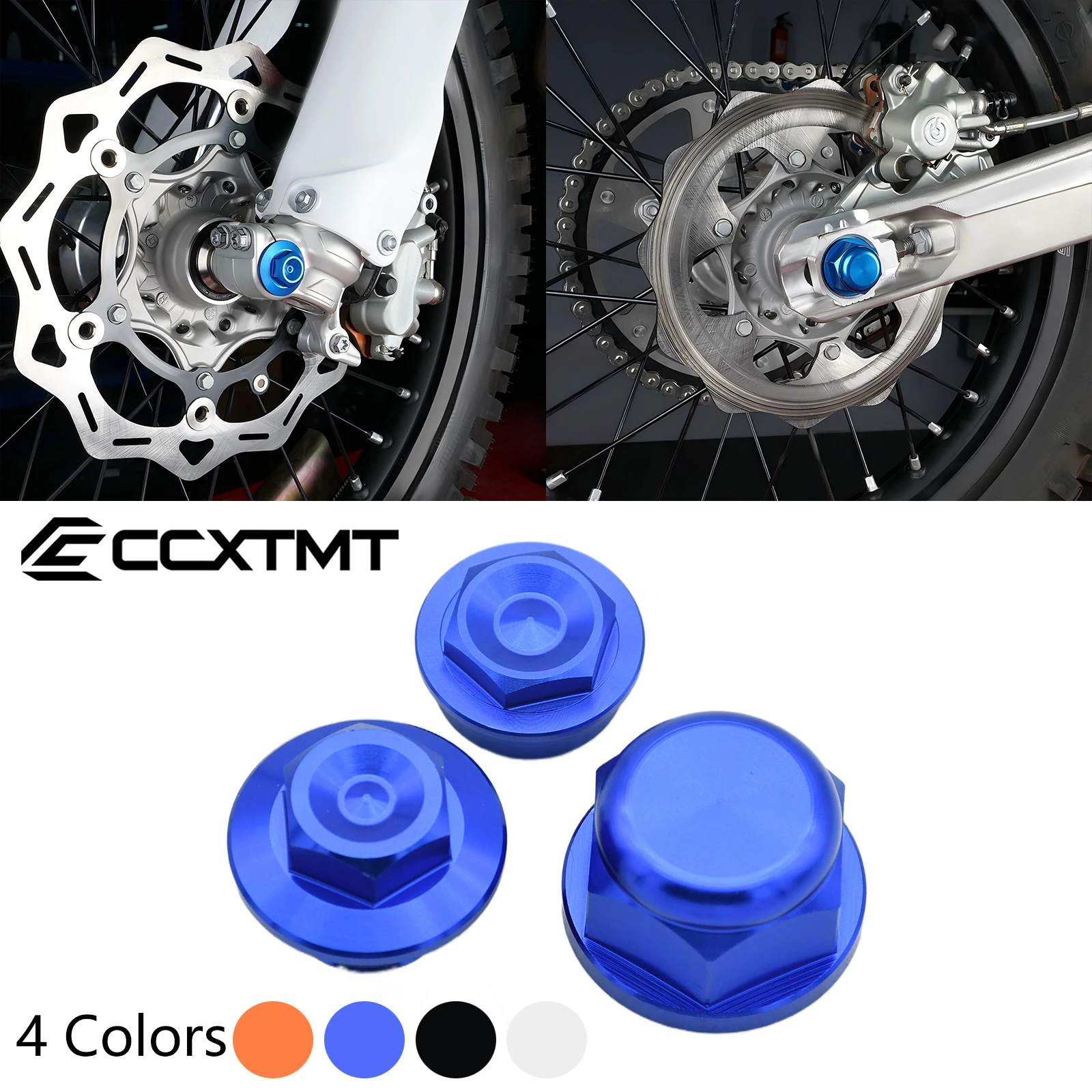 

CNC Aluminum Front Rear Wheel Lock Axle Lock Nut For Husqvarna TC85 TE250 FE250 TC250 FC250 For KTM SX SXF XC XCF XCW EXC EXCF